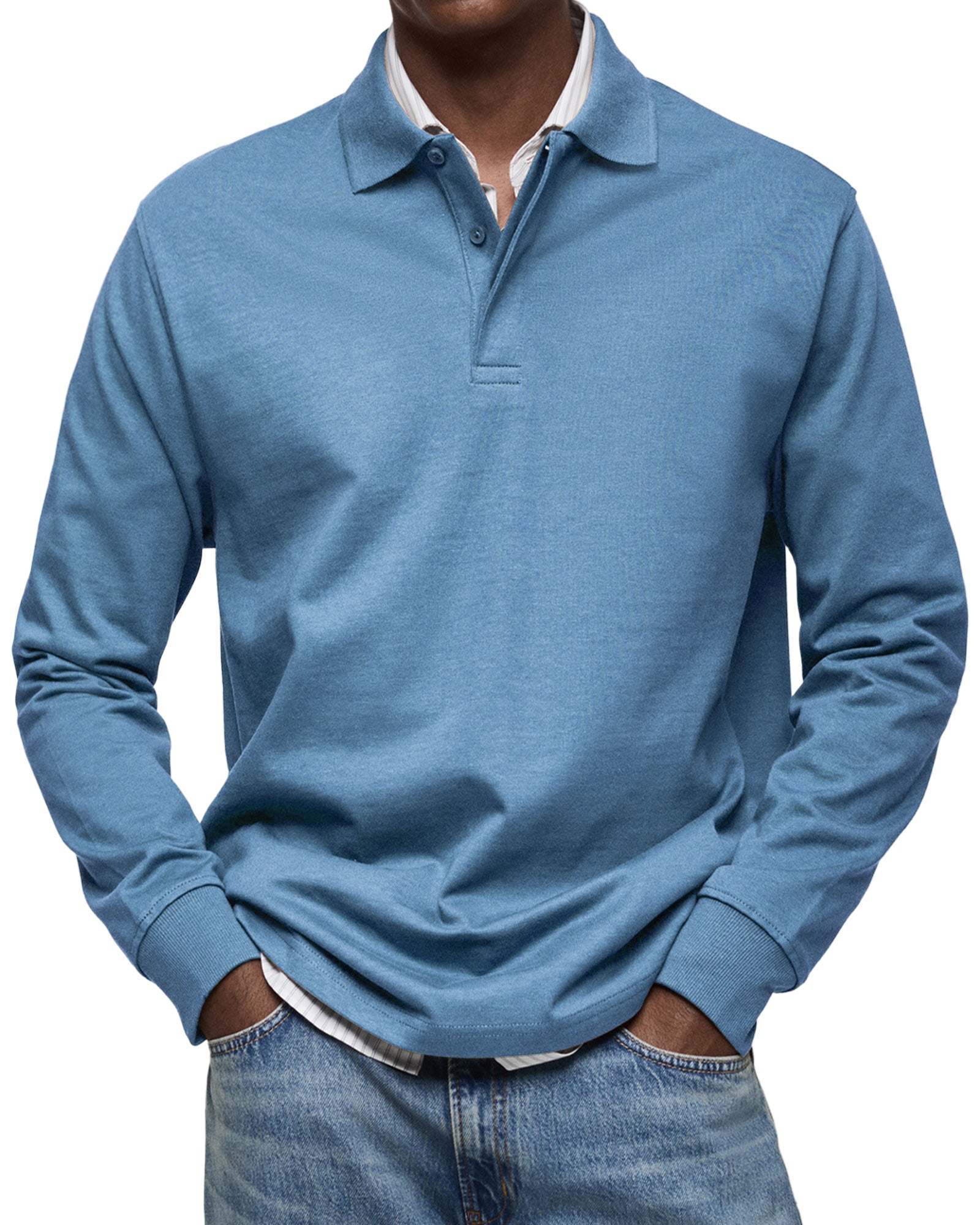 Fletcher | Refined Long Sleeve Polo