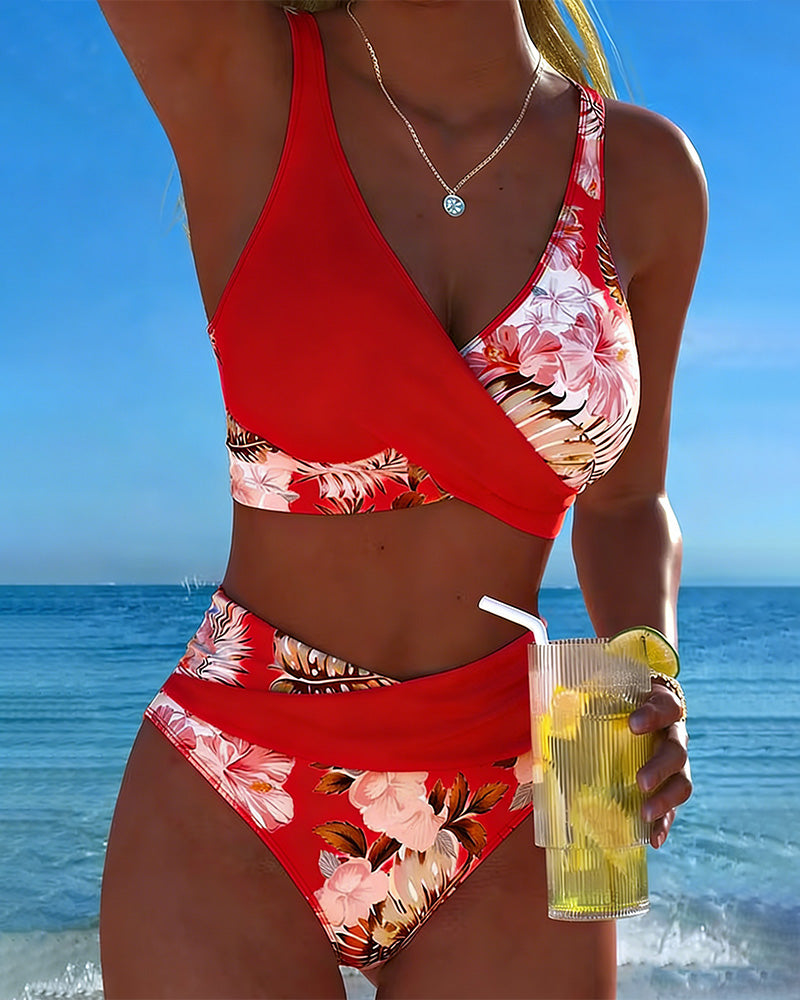 Blossom | Elegant Floral Bikini Set