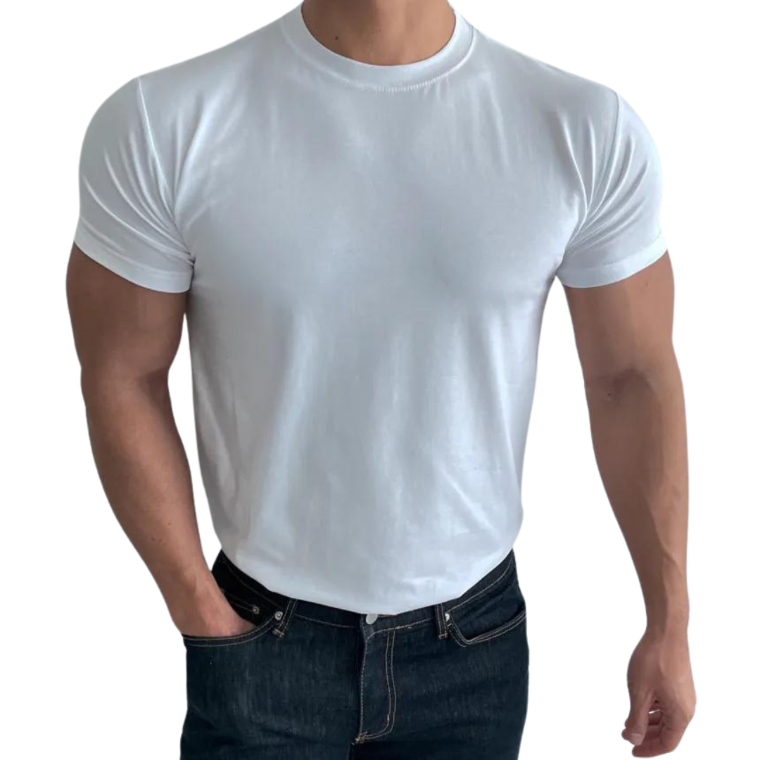 Classic Crew Neck Fitted T-Shirt | Men’s Essential Tee Canada