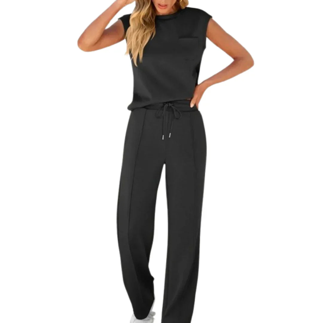 Olivia™ – Casual Summer Soft Lounge Co-Ord