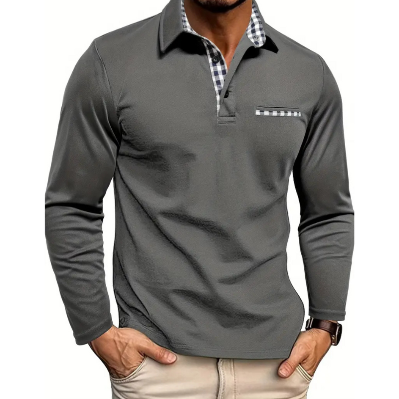 Callum | The Long-Sleeve Polo