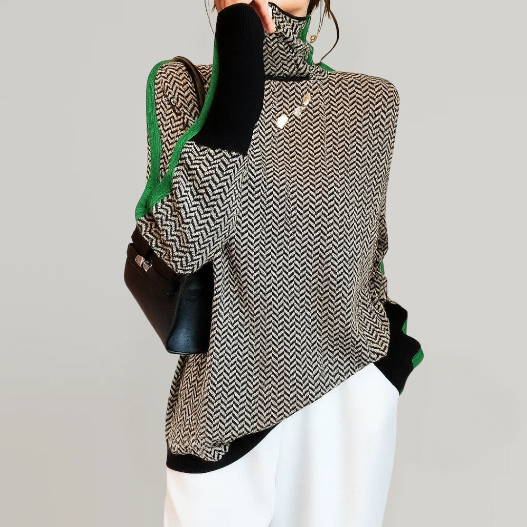 Martina™ | High-Collar Sweater