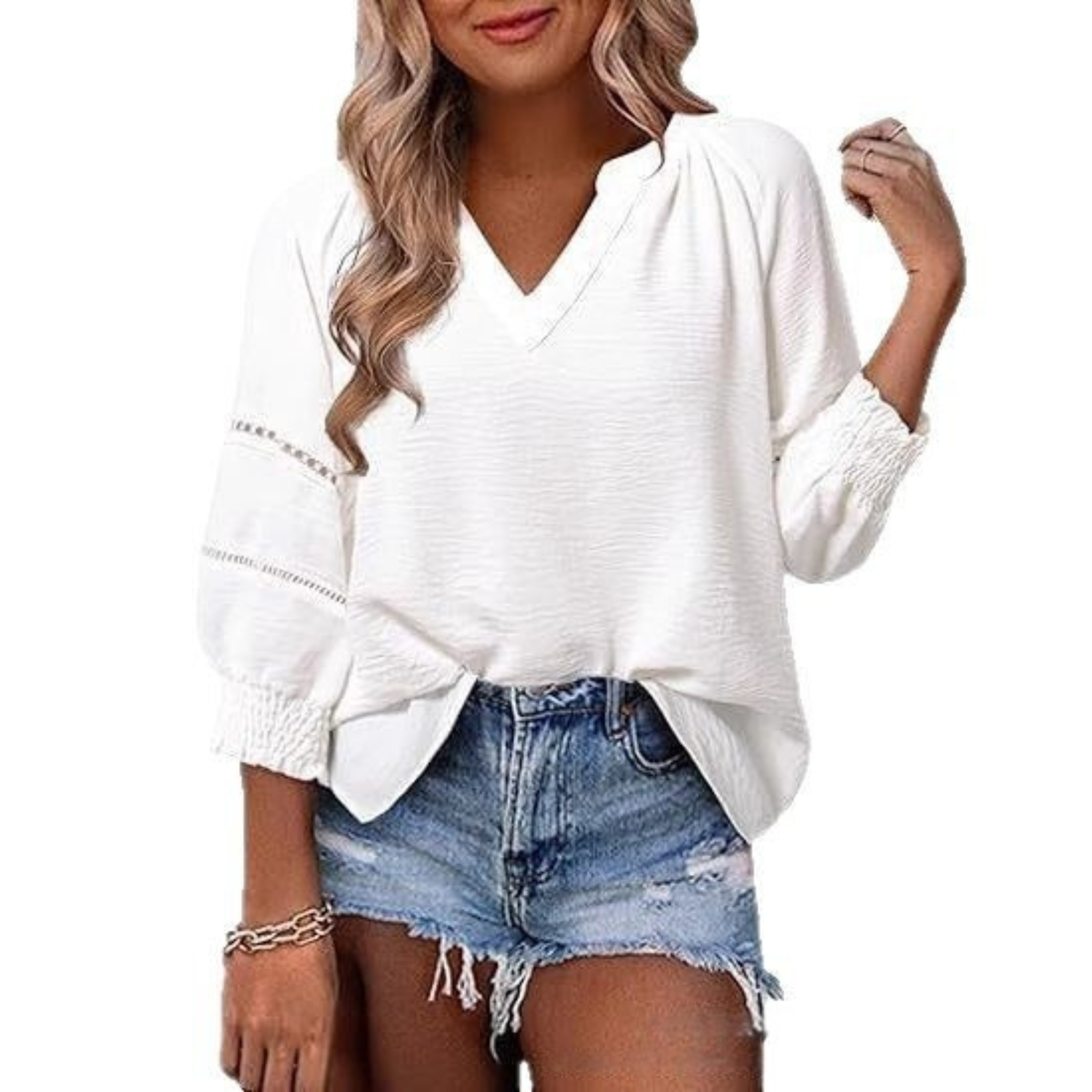 GIANNA™ | Casual Elegant Lantern Sleeve Summer Blouse