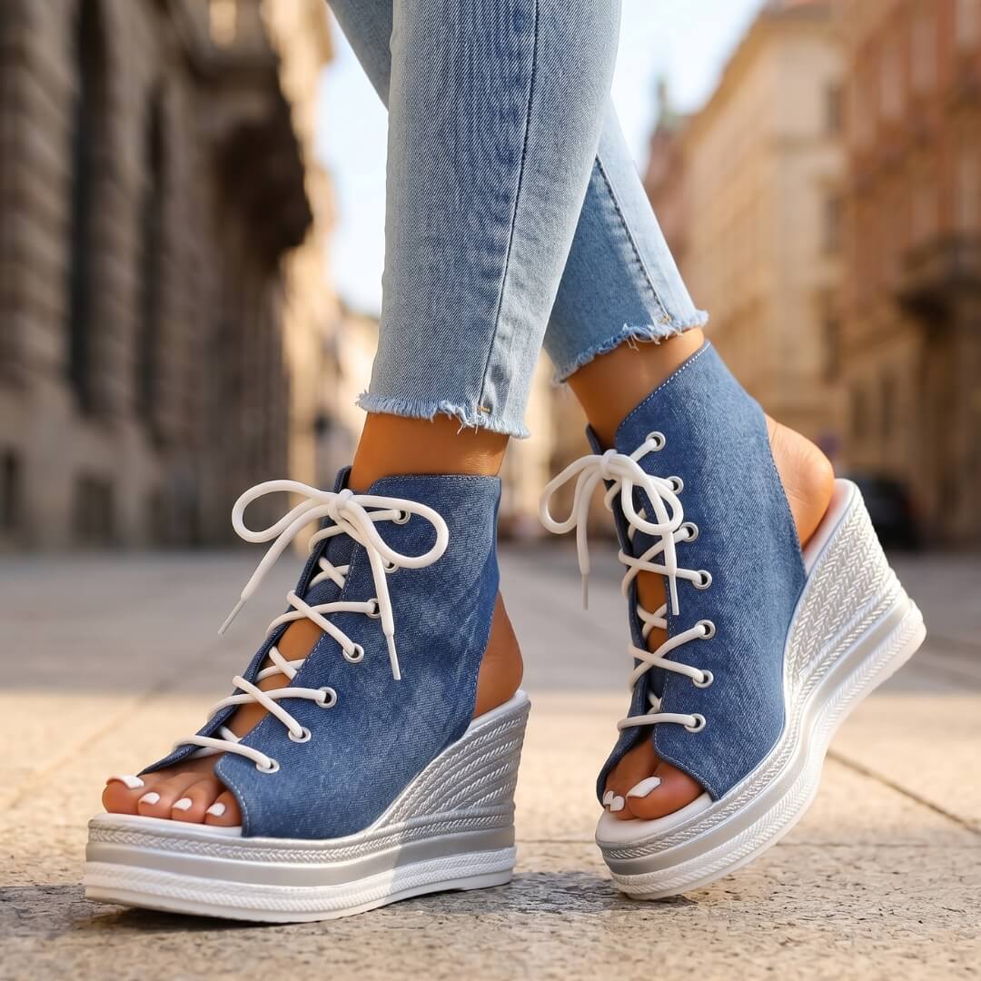 Emanuela | Wedge Sandals