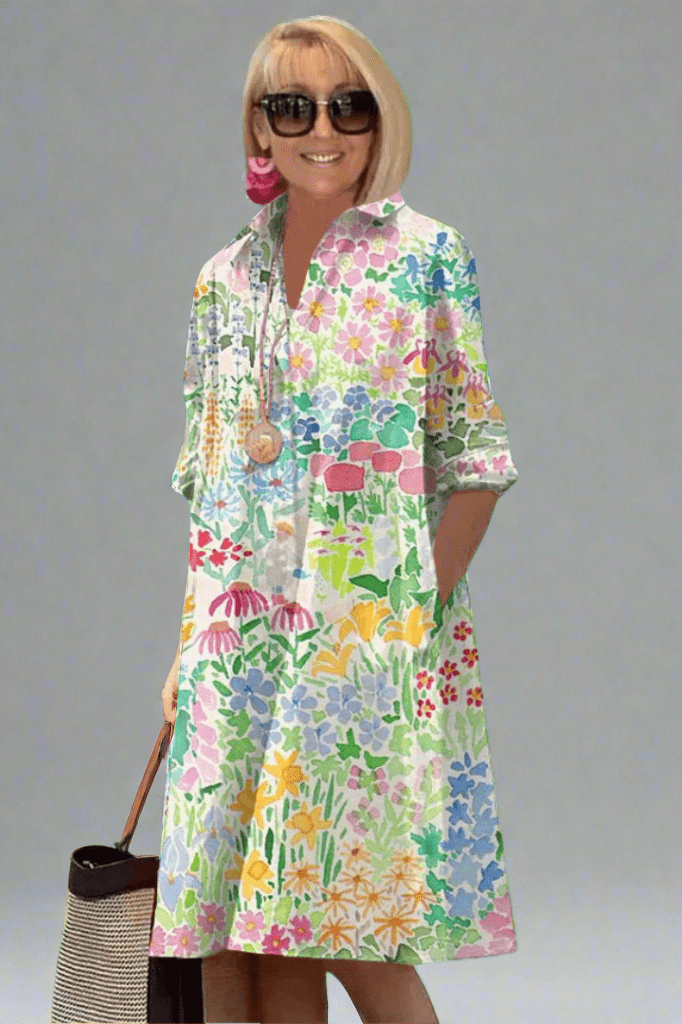 Élise | Flowing Midi Dress