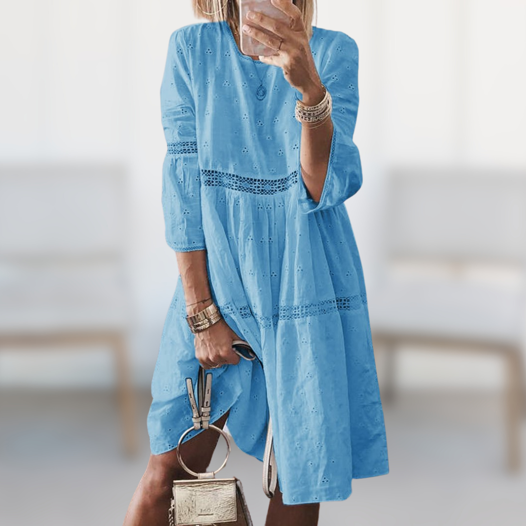 Theresa | Elegant Embroidered Dress