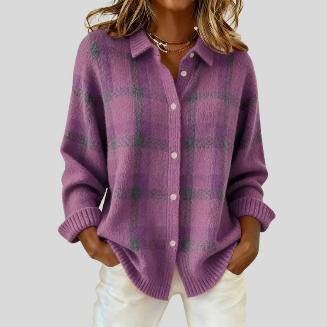 Francesca™ | Retro Ruit Trui