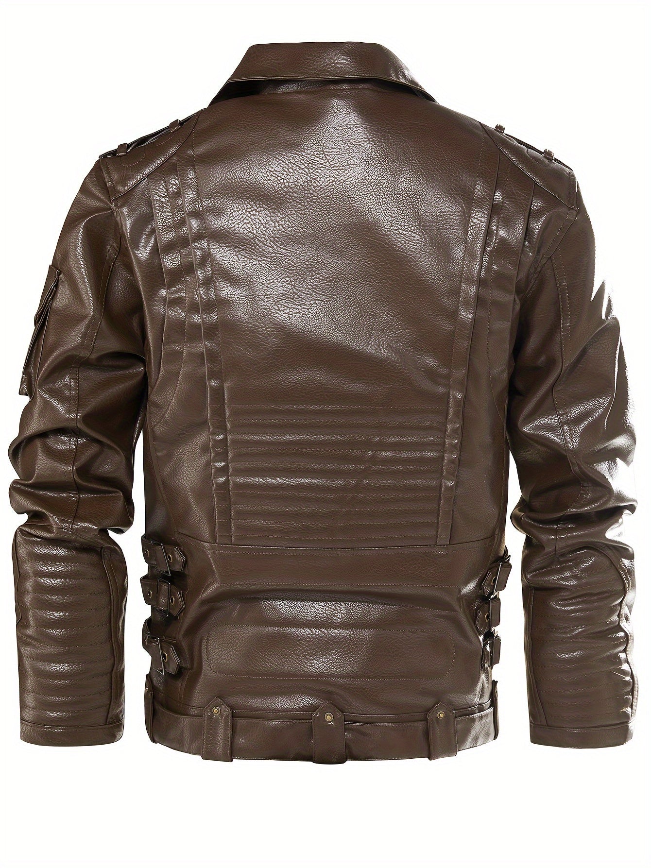 Gordon | Military Leather Biker Jacket