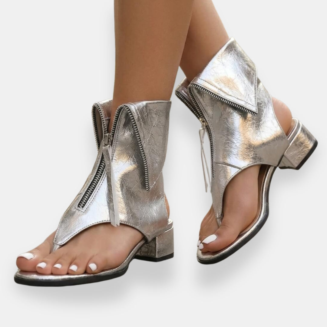 Arlette | Statement Zip Sandal