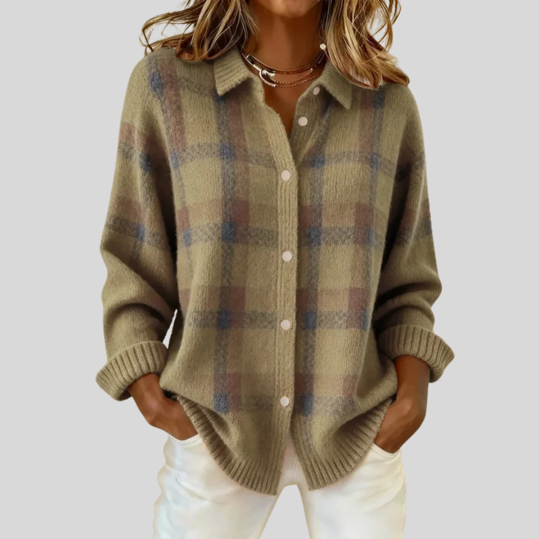 Francesca™ | Retro Ruit Trui