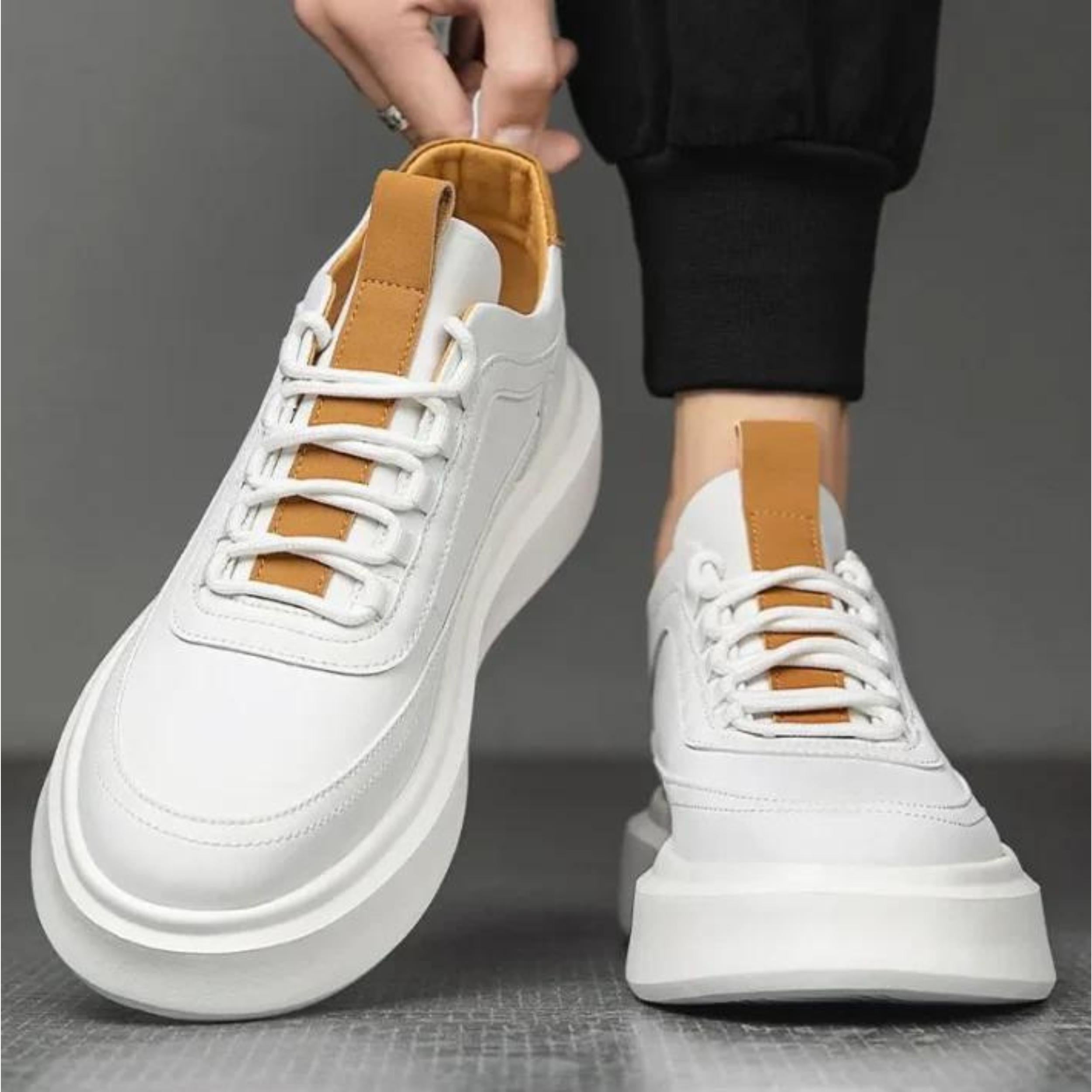 Minimalist Low-Top Sneakers | Lightweight Comfort Sole | Everyday Streetwear