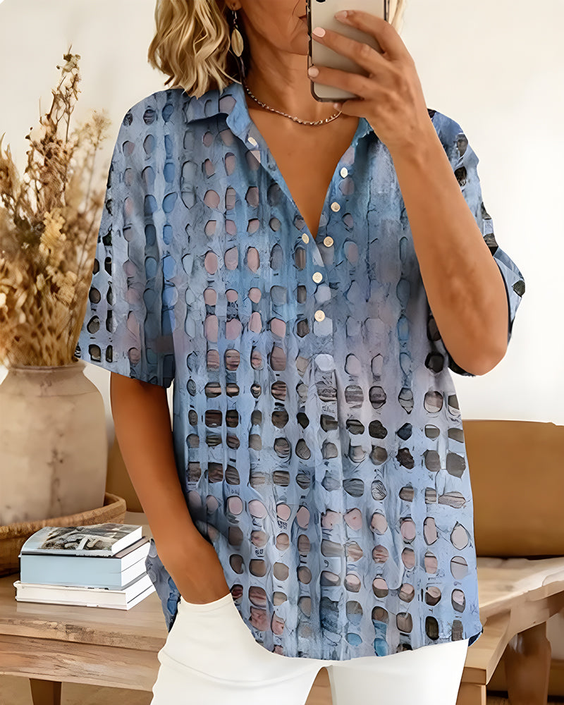 Prudence | Elegant Collar Blouse