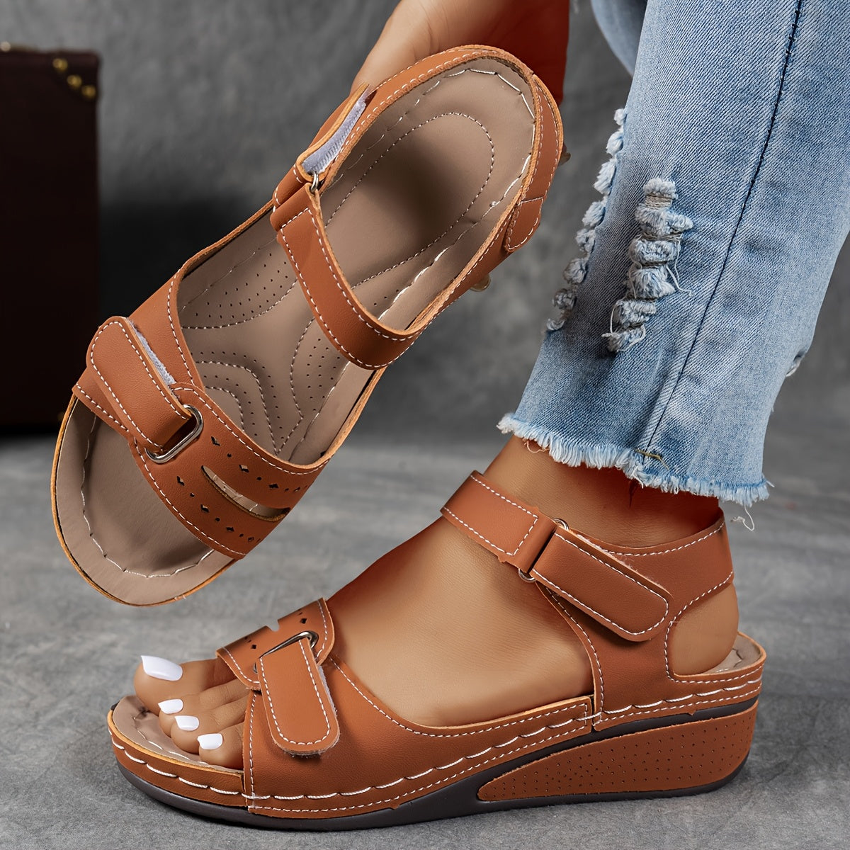 Janet | Adjustable Support Sandal