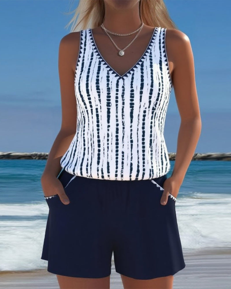 Olympe | Belly-Covering Swim Set