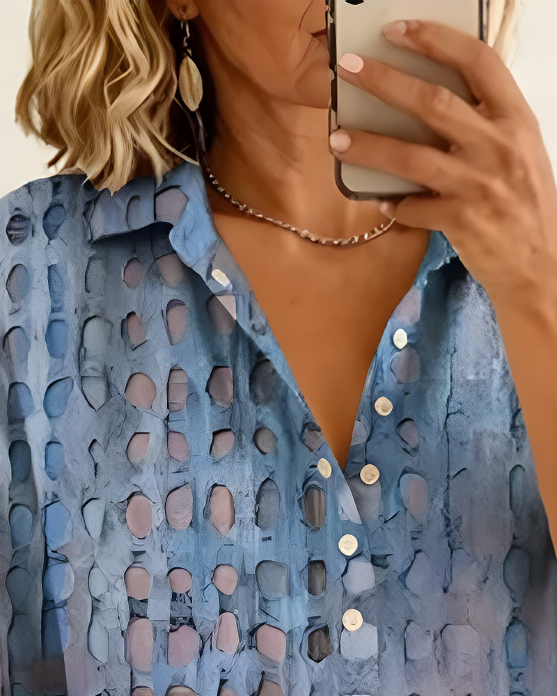 Prudence | Elegant Collar Blouse