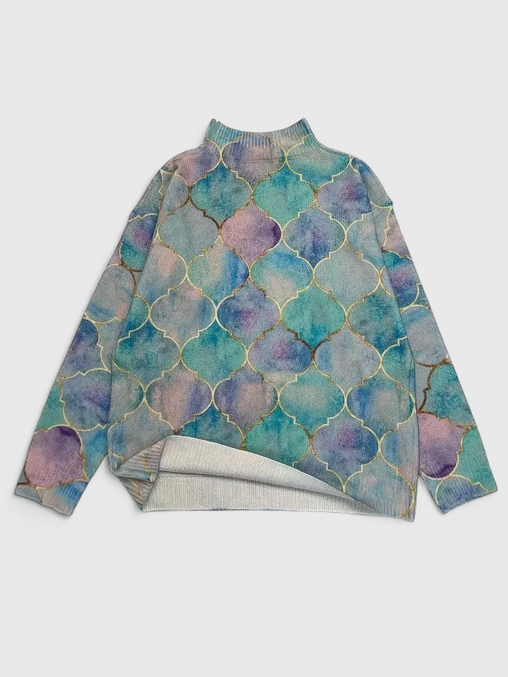 Crystal | Soft Turtleneck Knit Sweater