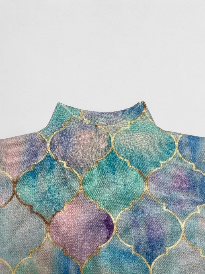 Crystal | Soft Turtleneck Knit Sweater