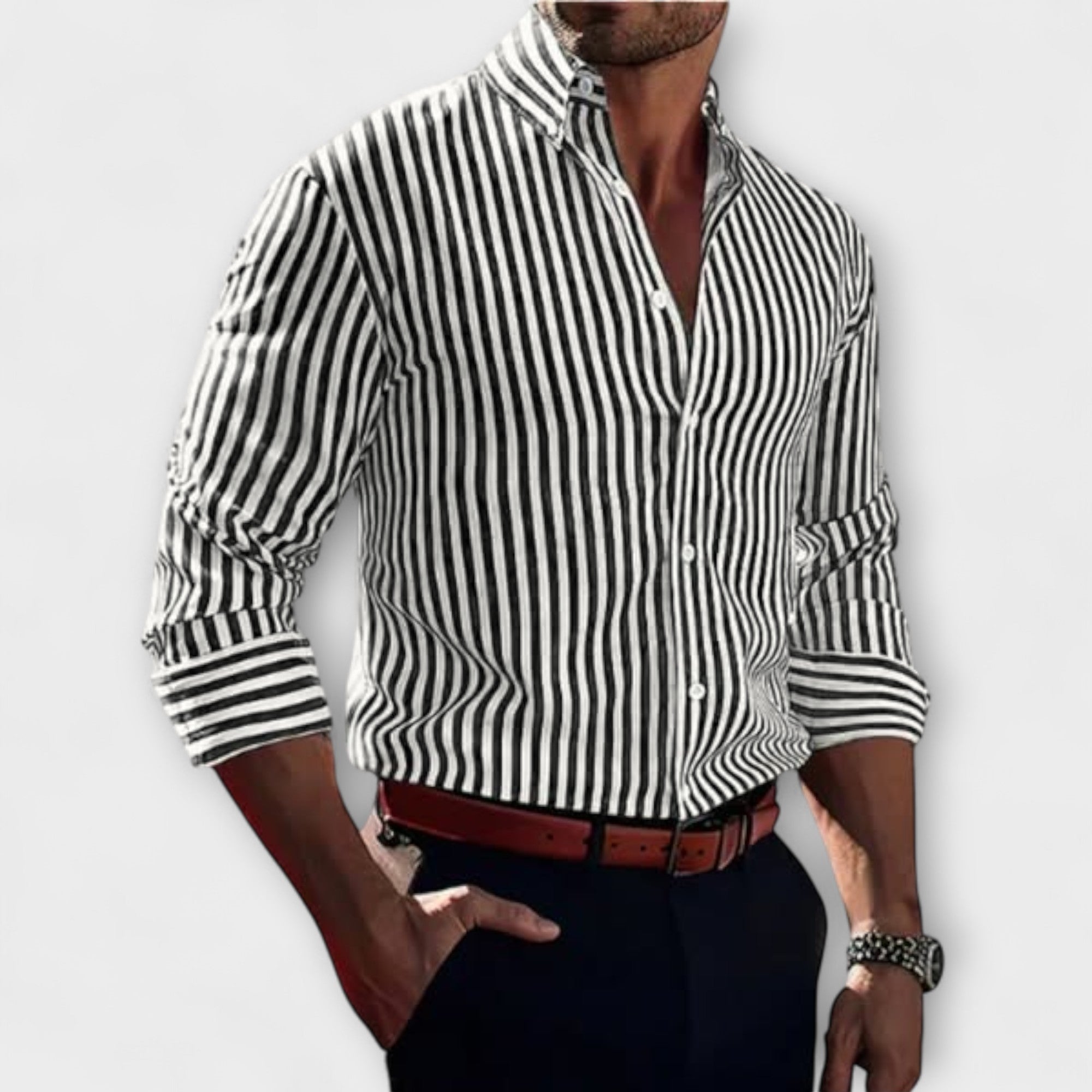 Henrik | Striped Spring Shirt
