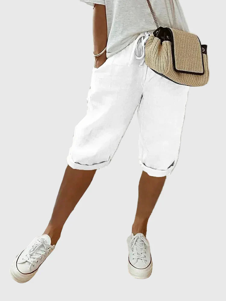 Grace | Tailored Capri Pants