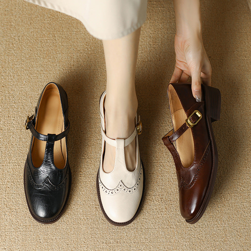 Hélène | Buckle-Strap Shoe