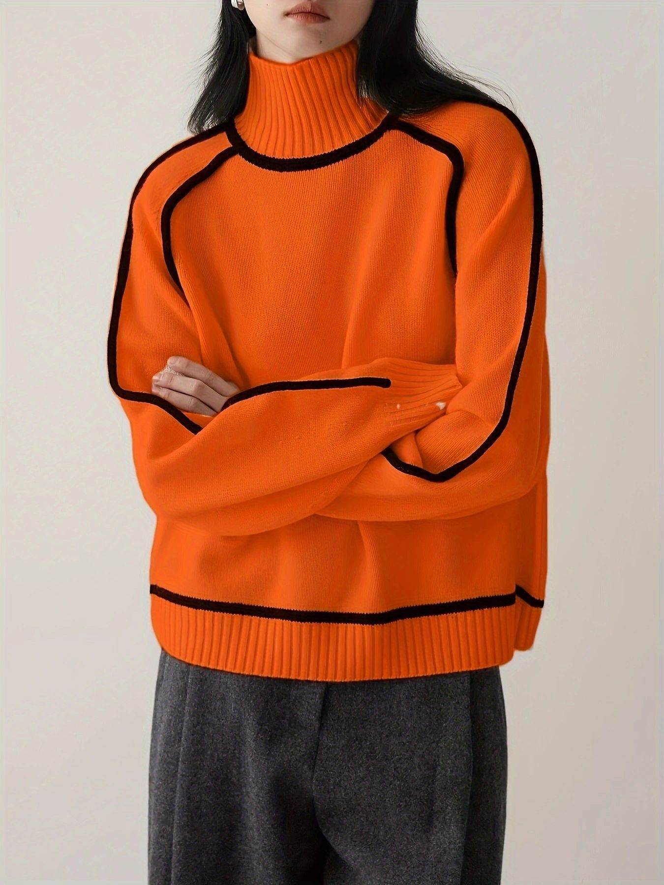 Frederique | Elegant Turtleneck sweater