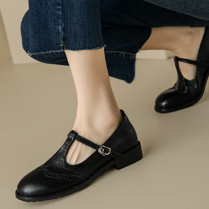 Lucille | Vintage Strapped Shoe