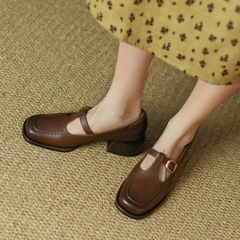 Paulette | Elegant Strapped Shoe