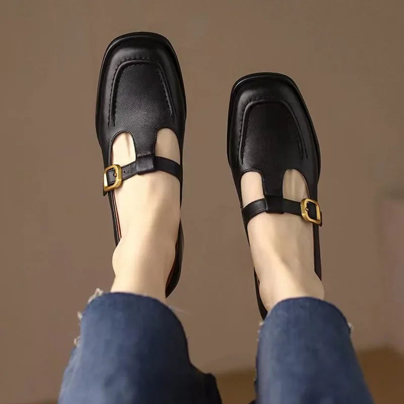 Paulette | Elegant Strapped Shoe