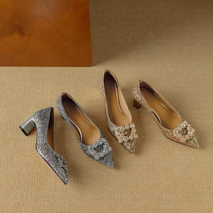 Ginette | Glitter Pump