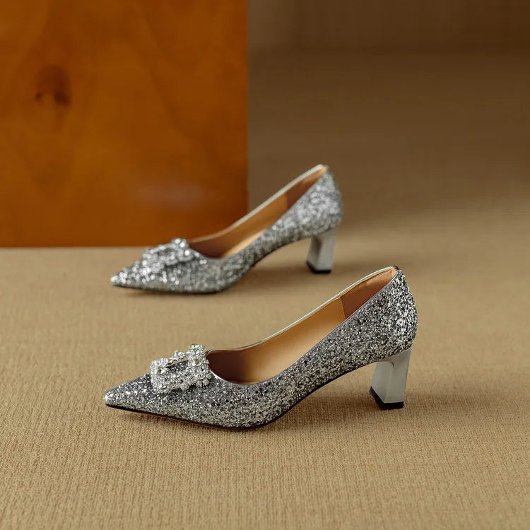 Ginette | Glitter Pump