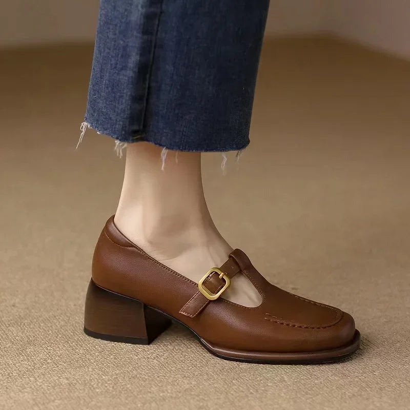 Paulette | Elegant Strapped Shoe