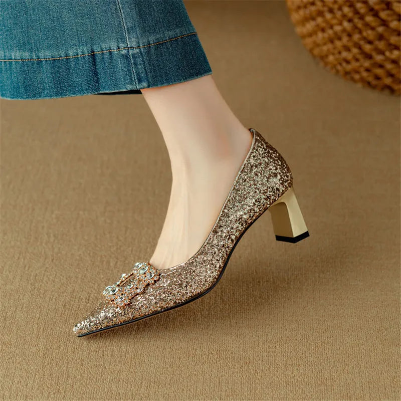 Ginette | Glitter Pump