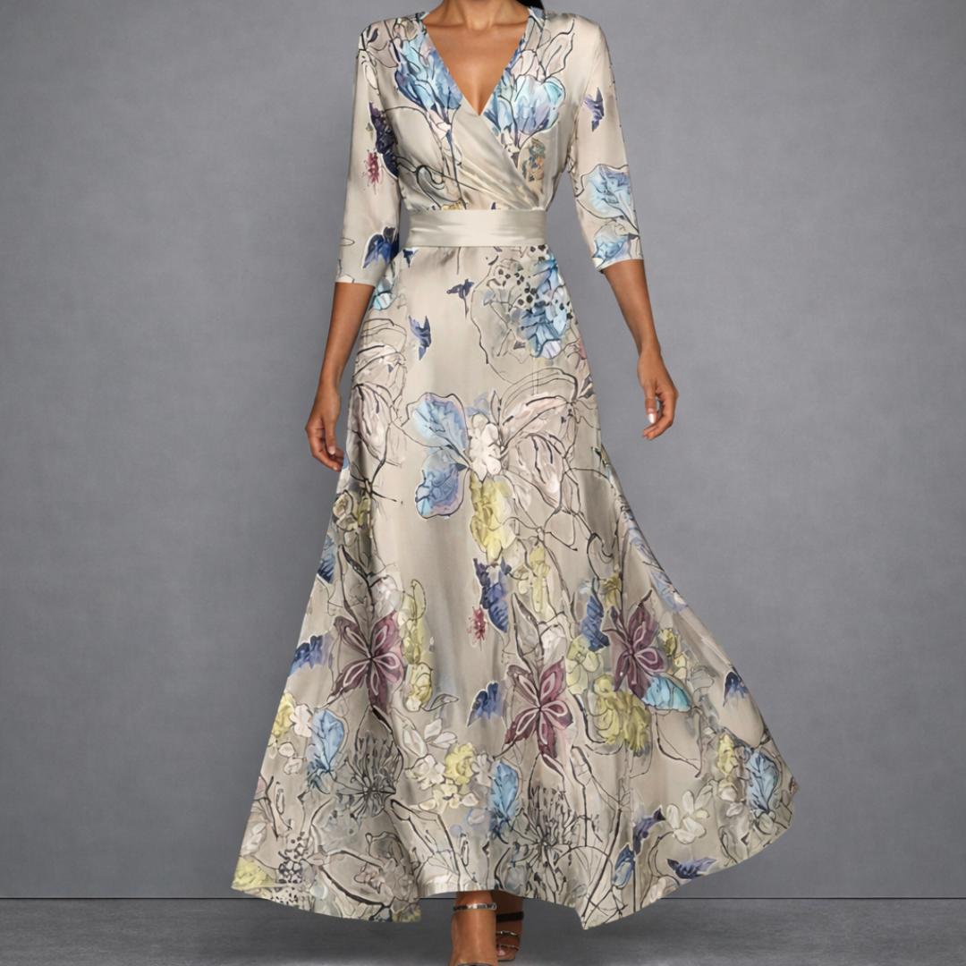 Alice™ | Elegant Flowing Maxi Dress