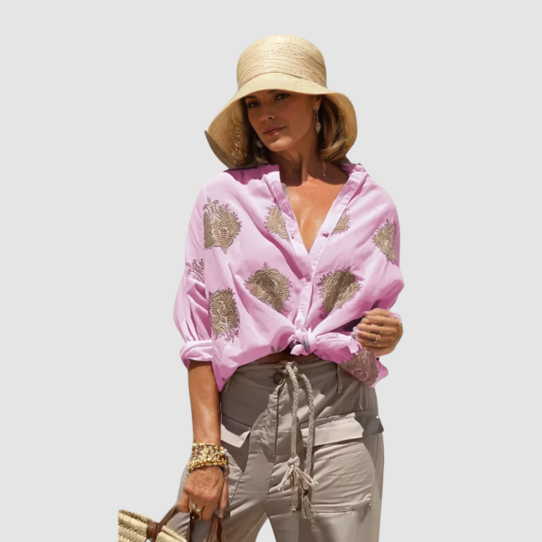 Gwenaëlle | Printed Blouse