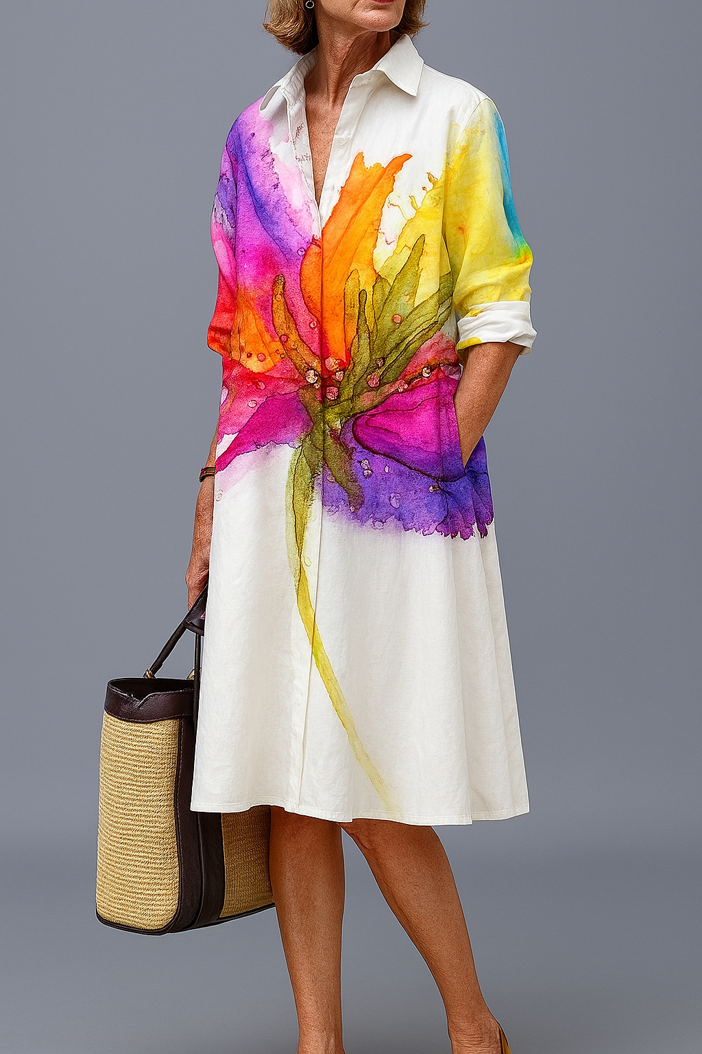 Maëlys | Timeless Midi Dress