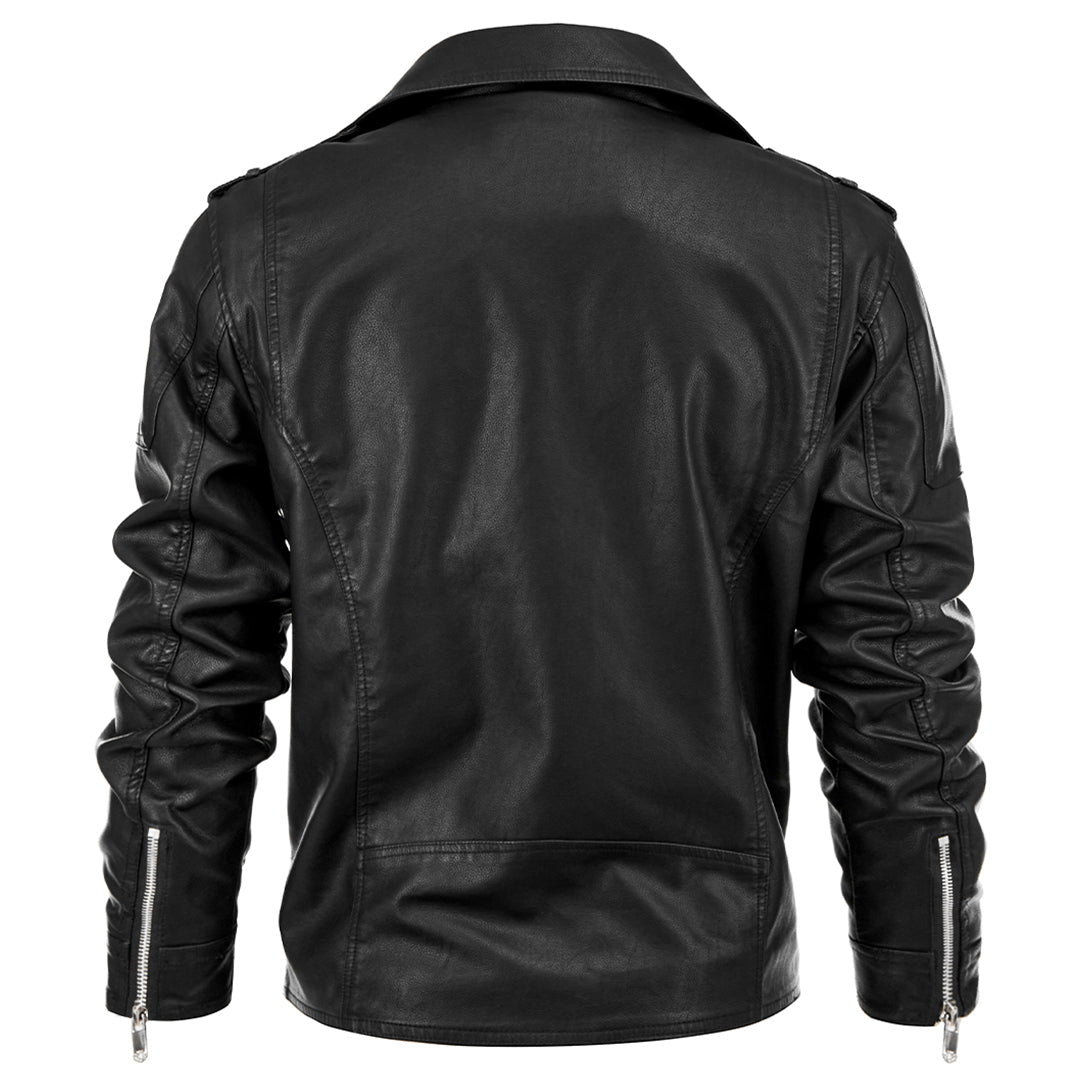 Vincent | Classic Leather Moto Jacket