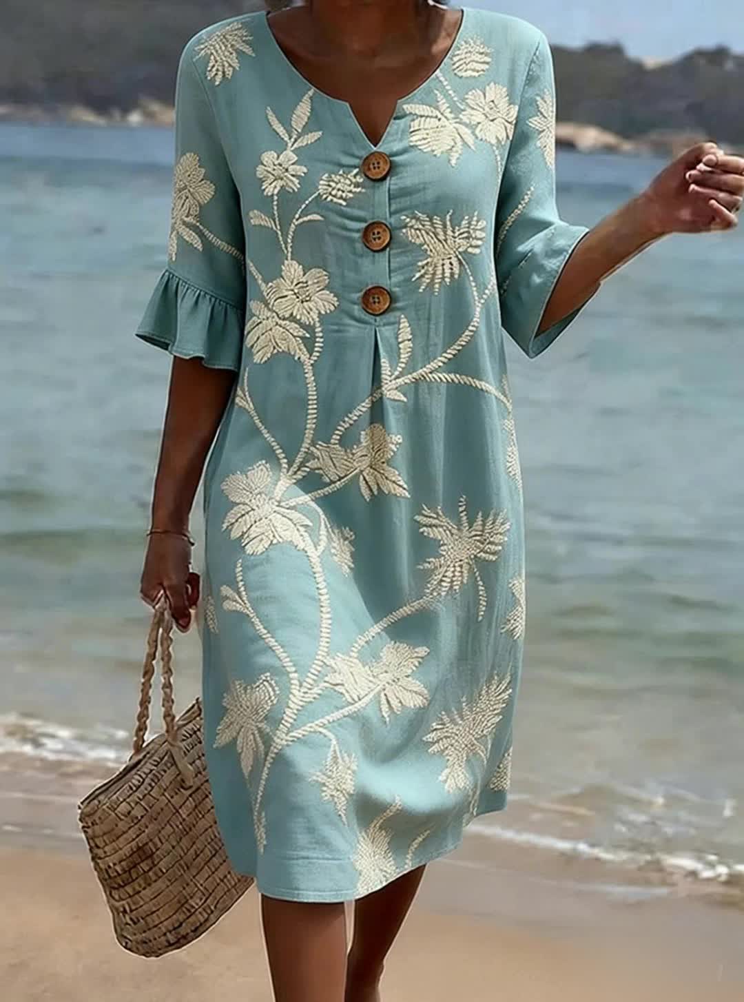 Tifenn | Floral Dress