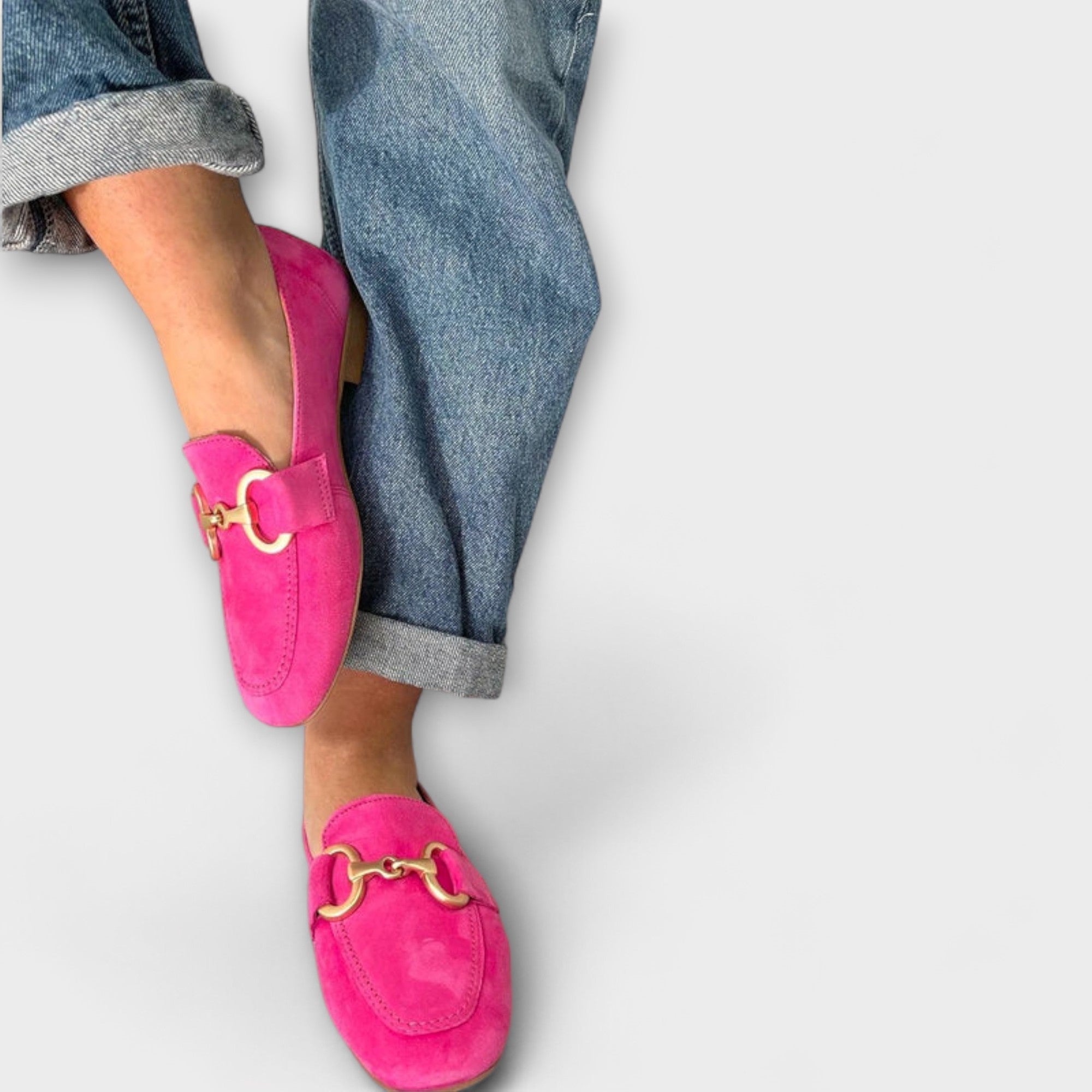 Indigo – Casual Suede Loafers