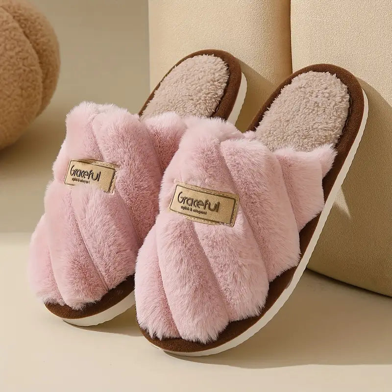Verona Faux Fur Slides