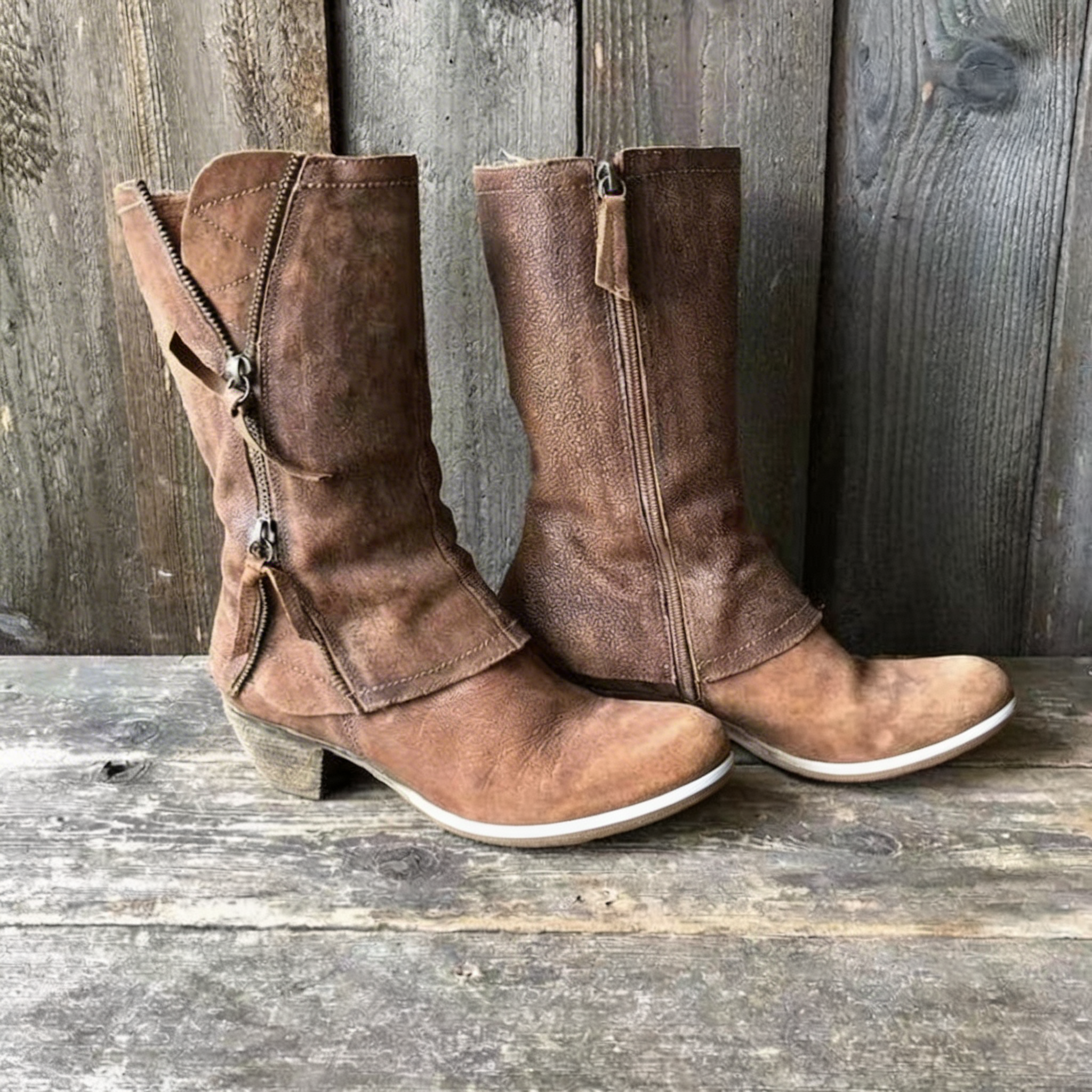 Beatrice | The Easy-Zip Mid-Calf Boot