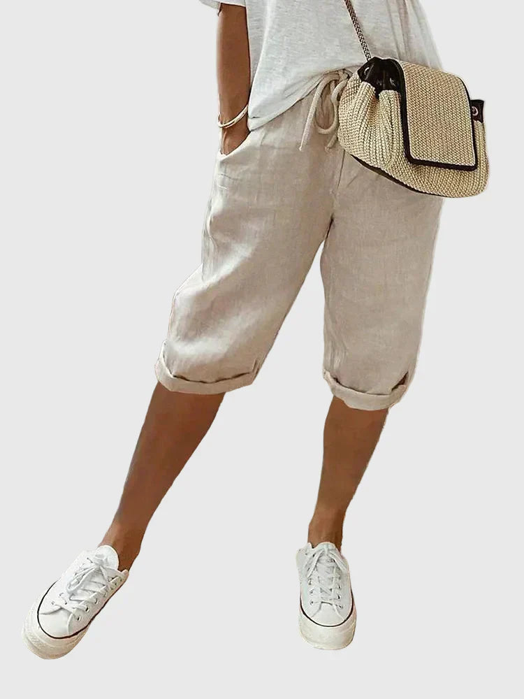 Grace | Tailored Capri Pants