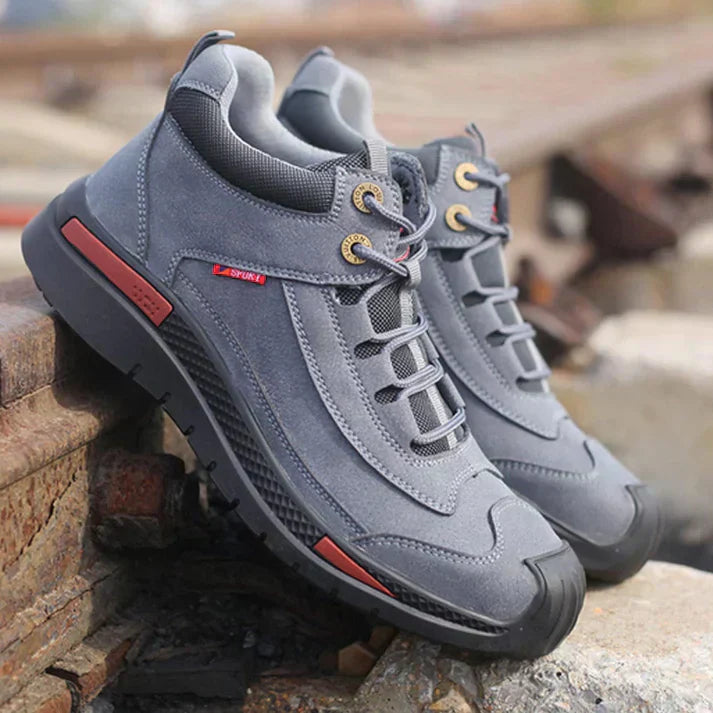 V-Sport | Suede Casual Walking Shoes | Lightweight Non-Slip Comfort Sneakers