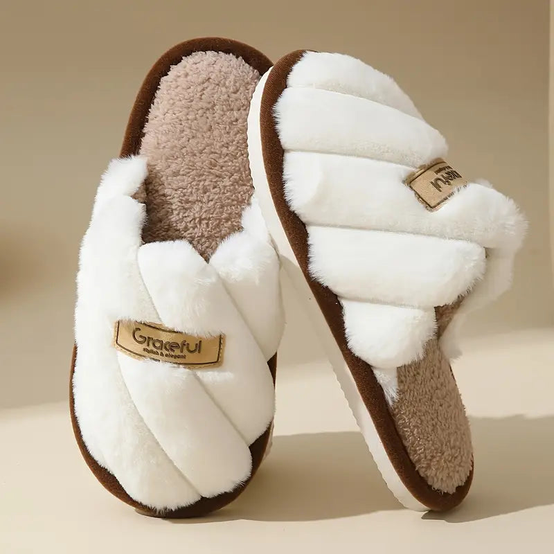 Verona Faux Fur Slides