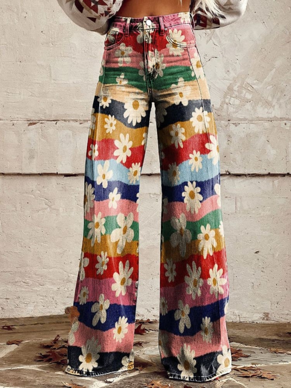 Violette | Floral Trouser