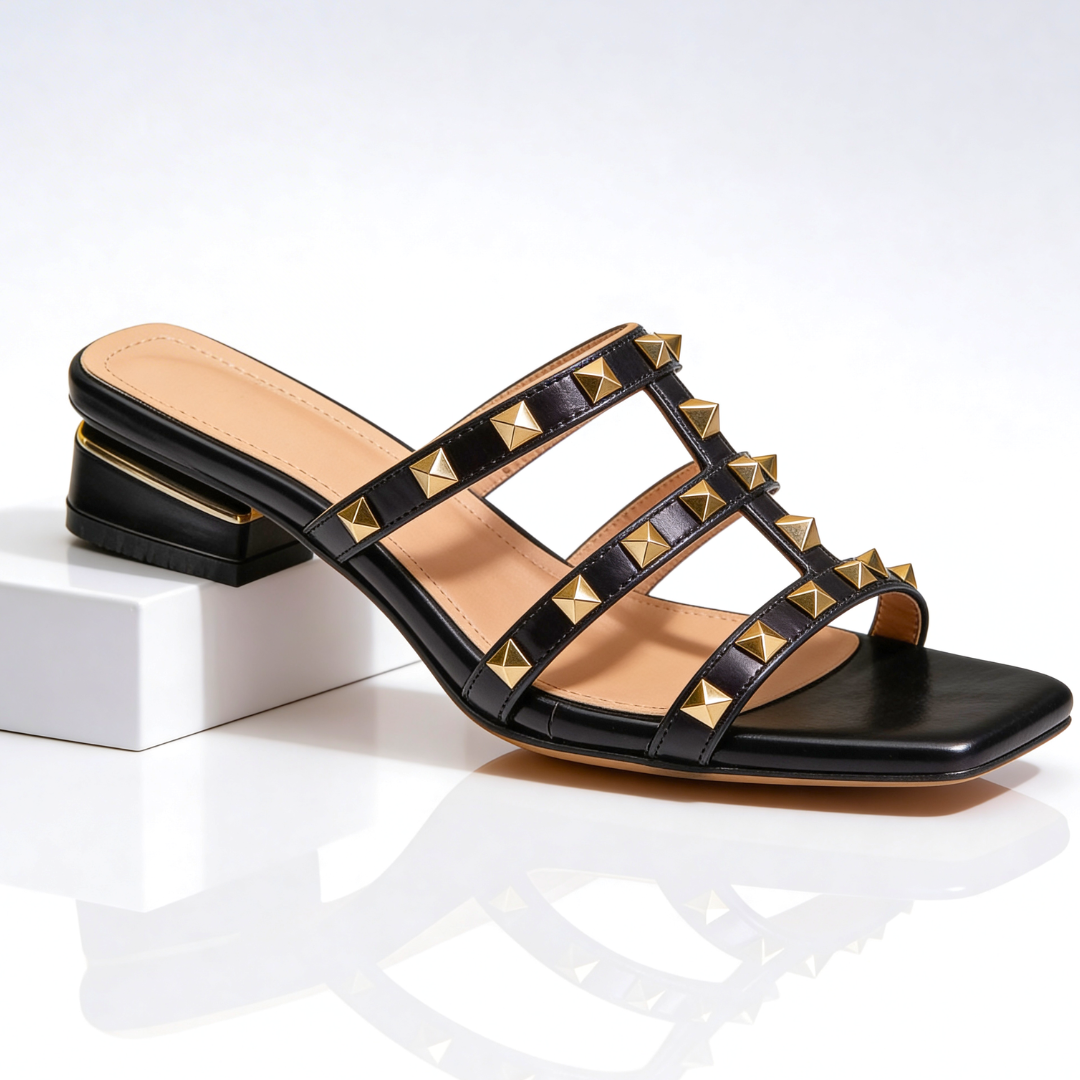 Roxane | Studded Mule