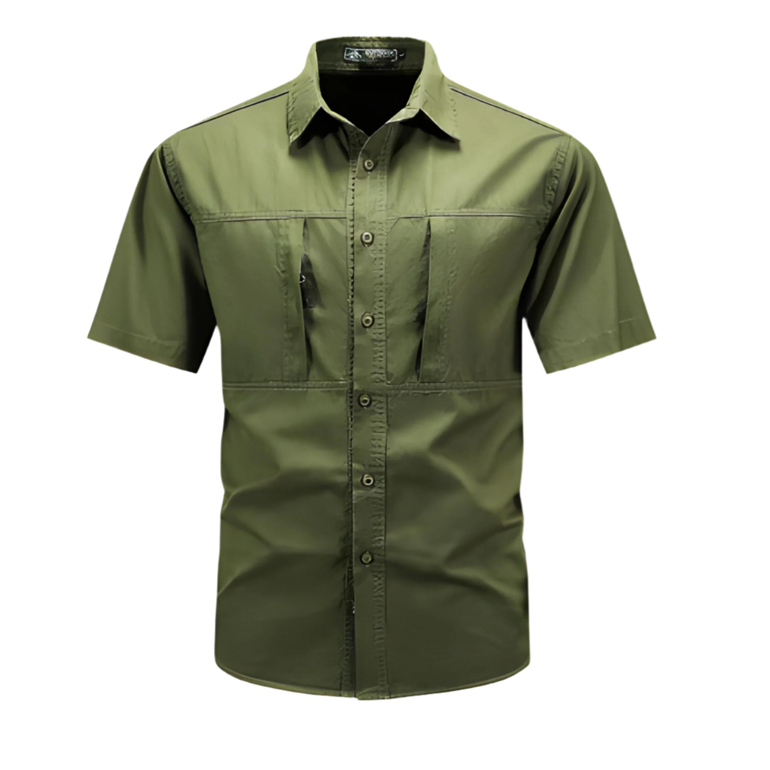 Men’s Utility Short Sleeve Shirt | Lightweight Quick-Dry | Outdoor Workwear