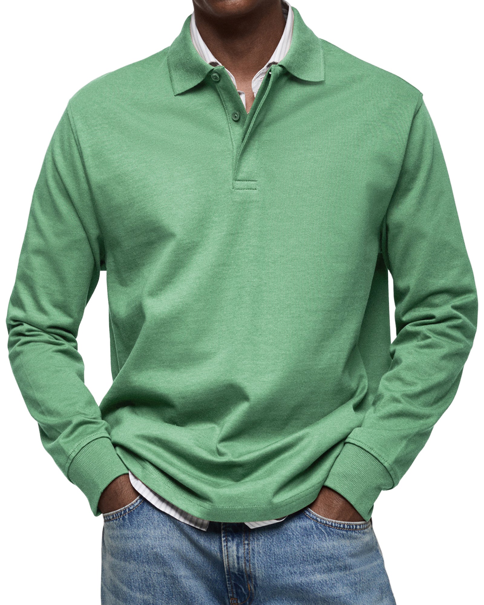 Fletcher | Refined Long Sleeve Polo