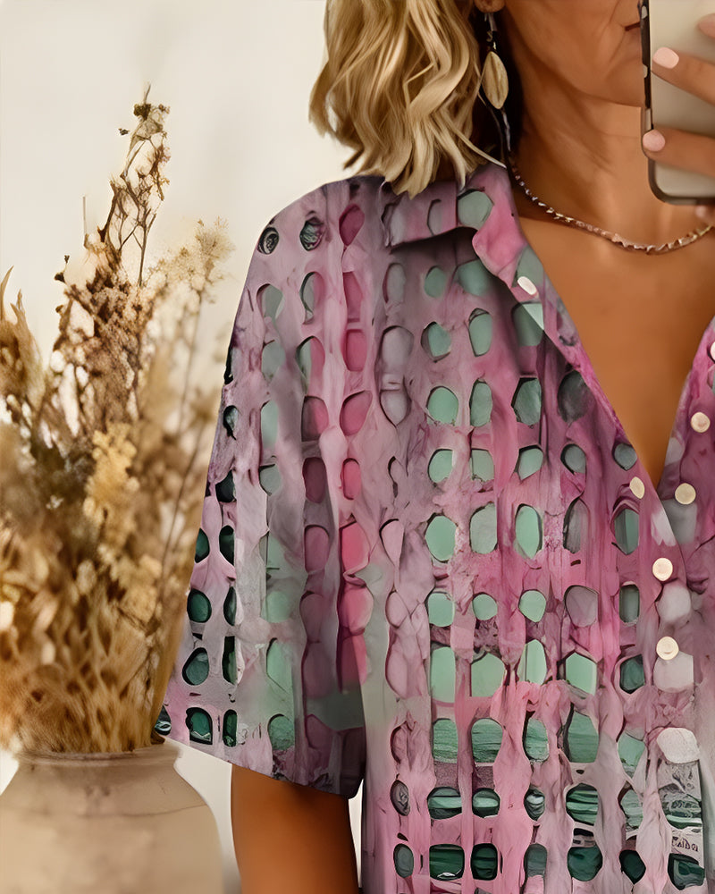 Prudence | Elegant Collar Blouse