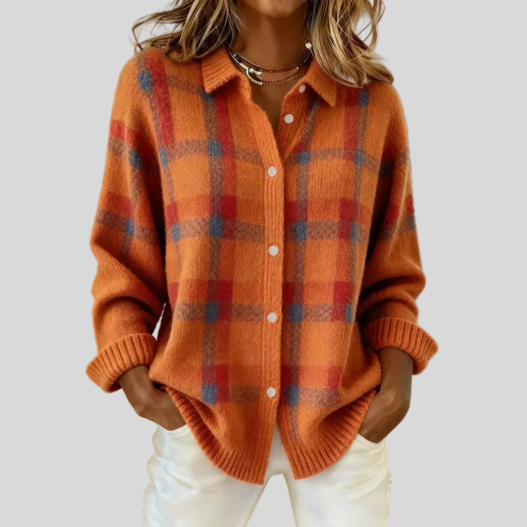 Francesca™ | Retro Ruit Trui