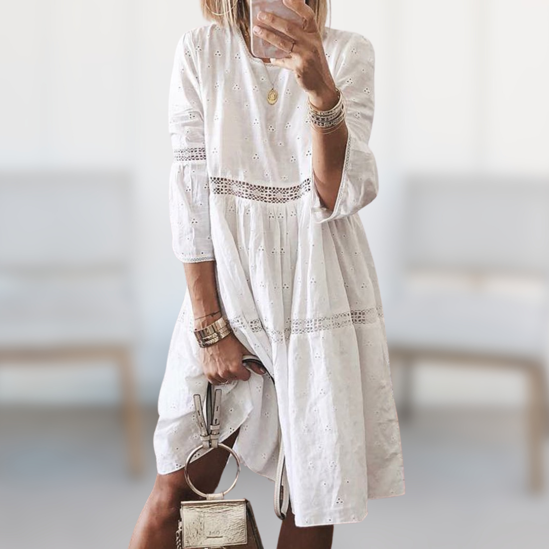 Theresa | Elegant Embroidered Dress